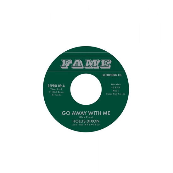 Cover for Hollis Dixon · Go Away with Me / Time Will Tell (7&quot;) (2022)