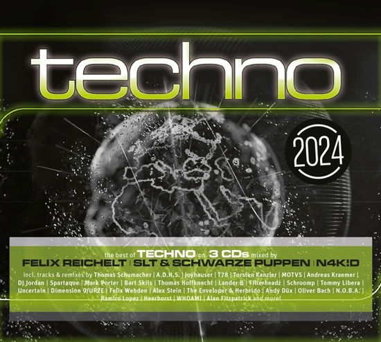 Cover for Techno 2024 (CD) (2023)