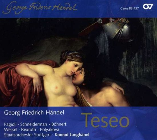Cover for Handel · Georg Friedrich Handel - Teseo: Opera In 5 Acts (CD)