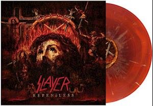 Cover for Slayer · Repentless (Oxblood &amp; Orange Swirl with Mustard Splatter) (LP) (2022)