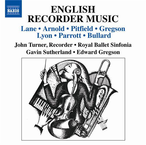 Cover for Lane / Royal Ballet Sinfonia / Turner · English Recorder Music (CD) (2010)