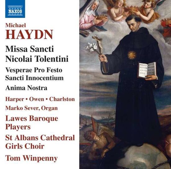 Cover for Tom Winpenny &amp; St Albans Cathedral Girls Choir &amp; Lawes Baroque Players · Missa Sancti Nicolai Tolentini (CD) (2020)
