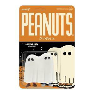 Peanuts Reaction Figure Wave 4 - Linus & Lucy Ghost - Peanuts - Merchandise - SUPER 7 - 0811169039370 - September 29, 2021