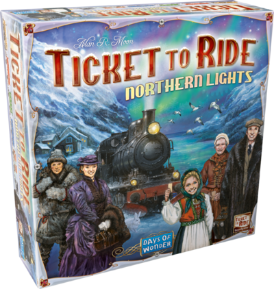 Cover for Ticket To Ride: Northern Lights (nordic) (dow720937) (Legetøj)