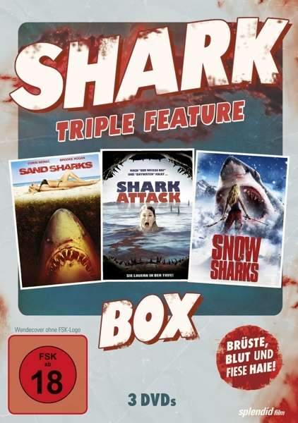 Triple Feature Shark Box - Nautakate / hundrieserjohn / woodseric Scott/+ - Film - ASLAL - SPLENDID - 4013549057370 - 