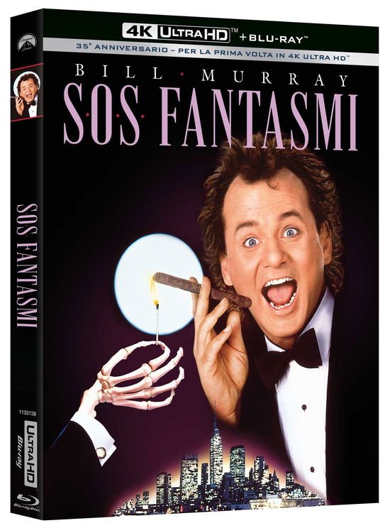 Cover for Sos Fantasmi (Edizione 35 Anniversario) (4K Ultra Hd+Blu-Ray) (4K Ultra HD/BD) (2023)