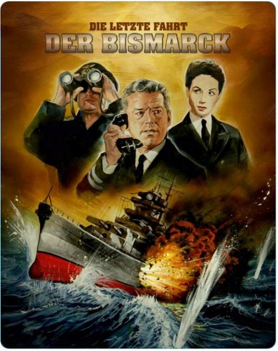 Cover for More,kenneth / Wynter,dana / Möhner,carl/+ · Die Letzte Fahrt Der Bismarck-novobox Klassiker (Blu-ray) (2020)