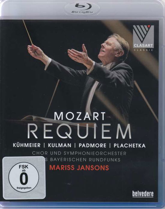 Cover for Wolfgang Amadeus Mozart · Requiem (Blu-Ray) (2018)