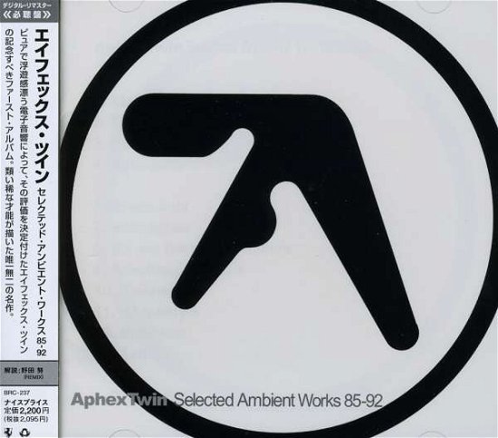 Cover for Aphex Twin · Selected Ambient Works 85-92 (CD) [Japan Import edition] (2009)