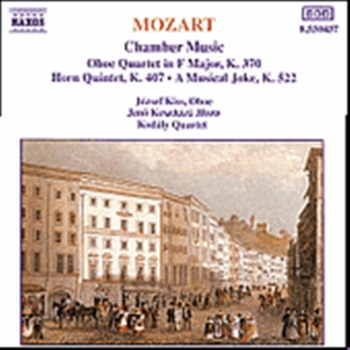 Cover for Kodaly Quartet · Quartetto X Oboe, Vl, Vla, Vlc K 370, Quintetto X Corno, Vl, 2 Vla, Vlc K 407, (CD) (1993)