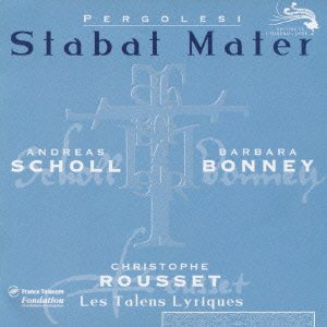 Cover for Andreas Scholl · Pergolesi:stabat Mater (&amp; Barbara * Nney,christophe Rousset / Les Talens L (CD) [Japan Import edition] (2008)