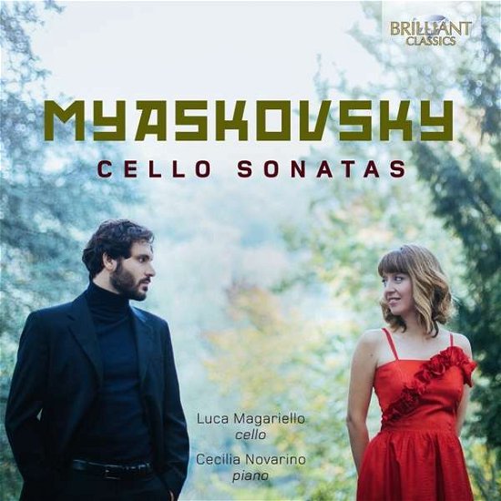 Cover for Myaskovsky / Magariello / Novarino · Nikolay Myaskovsky: Cello Sonatas (CD) (2017)