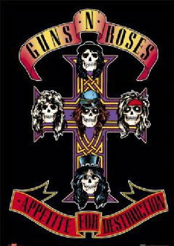 GUNS N ROSES  - Poster Appetite (91.5x61) - Großes Poster - Marchandise - Gb Eye - 5028486052370 - 7 février 2019