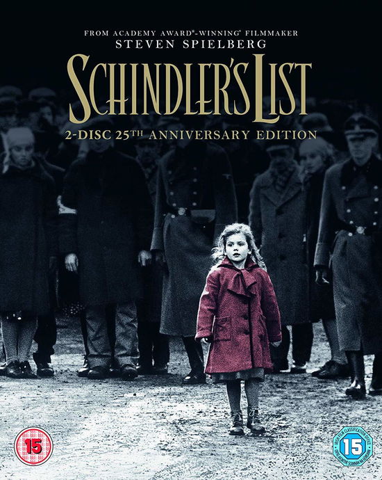 Cover for Schindlers List (Blu-ray) (2019)