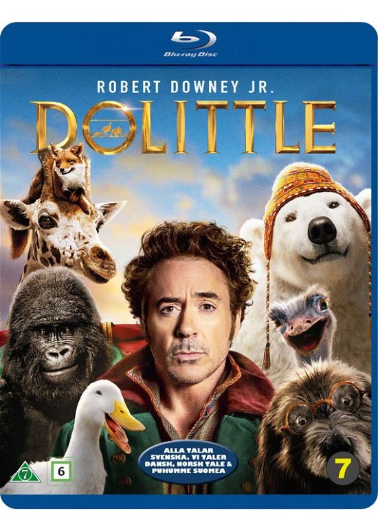 Cover for Dolittle Bd (Blu-ray) (2020)
