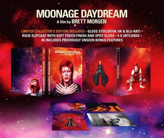 Cover for Brett Morgen · Moonage Daydream (4K UHD Blu-ray) [Limited Collectors edition] (2023)