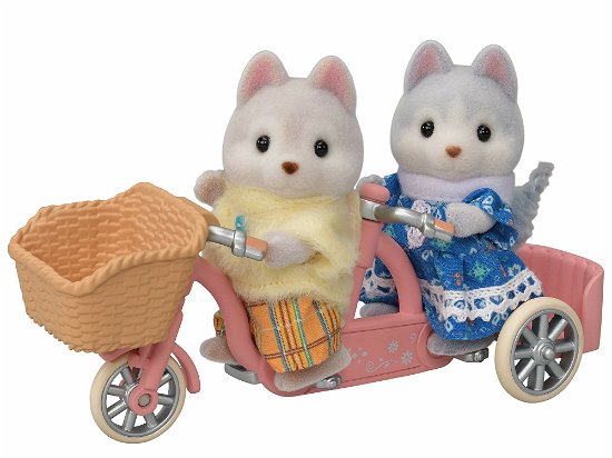 Cover for Epoch · Sylvanian Families - Tandem Cycling Set Husky Sister &amp; Brother (Toys)