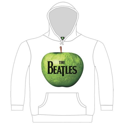 Cover for The Beatles · The Beatles Unisex Pullover Hoodie: Apple Logo (Hoodie) [size XXL] [White - Unisex edition]