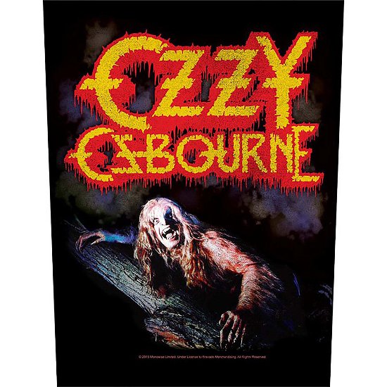 Cover for Ozzy Osbourne · Bark at the Moon (Backpatch) (Patch) [Black edition] (2020)