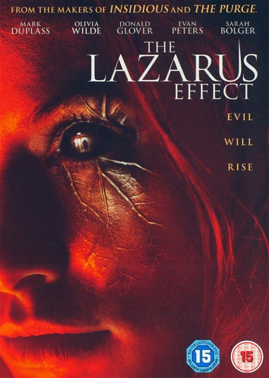 Cover for The Lazarus Effect (DVD) (2015)
