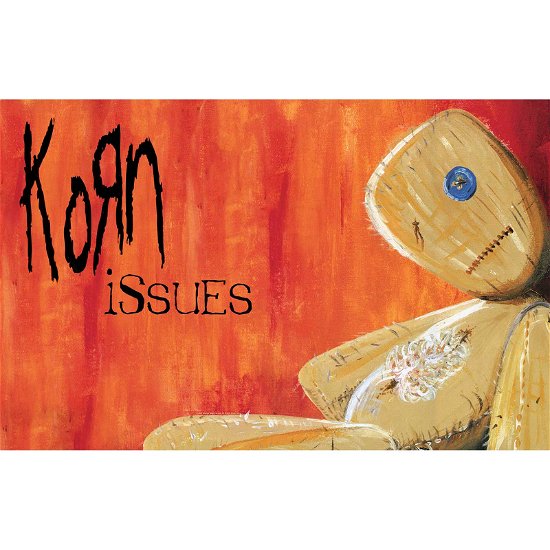 Korn Textile Poster: Issues - Korn - Merchandise -  - 5056365723370 - 
