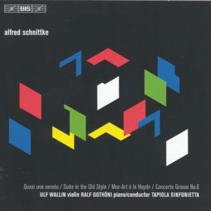 Cover for Schnittke / Wallin / Latvala / Englund / Gothoni · Violin Works (CD) (2006)