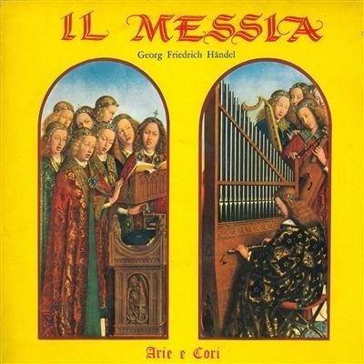 Cover for Georg Friedrich Handel  · Il Messia, Arie E Cori (VINYL)
