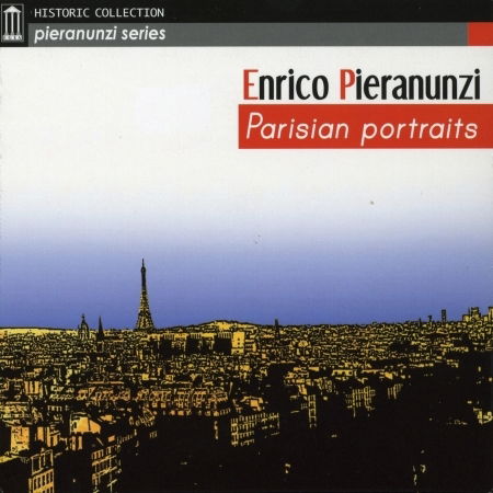 Parisian Portraits - Enrico Pieranunzi - Musiikki - EGEA - 8015948001370 - perjantai 7. toukokuuta 2021