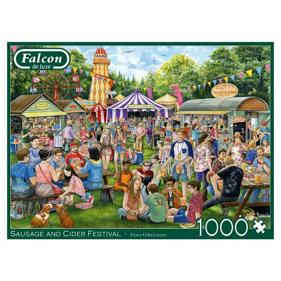 Cover for Falcon · Sausage And Cider Festival (1000 Stukjes) (Jigsaw Puzzle)