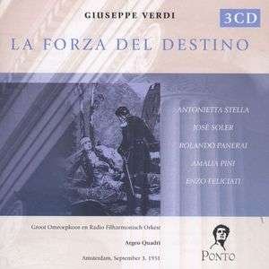 La Forza Del Destino - G. Verdi - Muziek - PONTO - 8717202250370 - 14 maart 2016