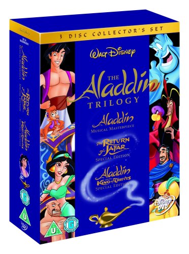 Aladdin Trilogy - Animation - Elokuva - WALT DISNEY HOME VIDEO - 8717418170370 - maanantai 7. heinäkuuta 2008