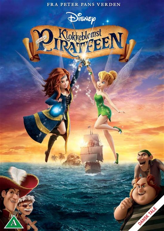 Cover for Disney · Klokkeblomst &amp; Piratfeen (DVD) (2014)