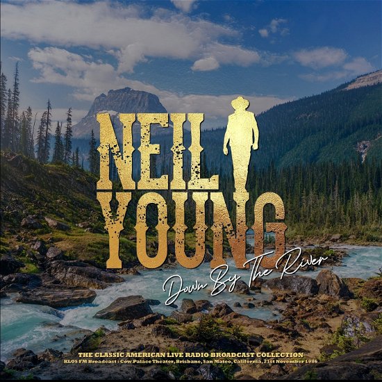 KLOS FM Broadcast Cow Palace Theater Brisbane San Mateo CA 21st November 1986 (Blue Marble Vinyl) - Neil Young - Musikk - SECOND RECORDS - 9003829977370 - 15. april 2022