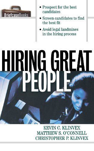 Cover for Klinvex · Hiring Grt People (Hardcover Book) (1998)