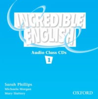 Cover for Sarah Phillips · Incredible English 1: Class Audio CD - Incredible English 1 (Audiobook (CD)) (2007)