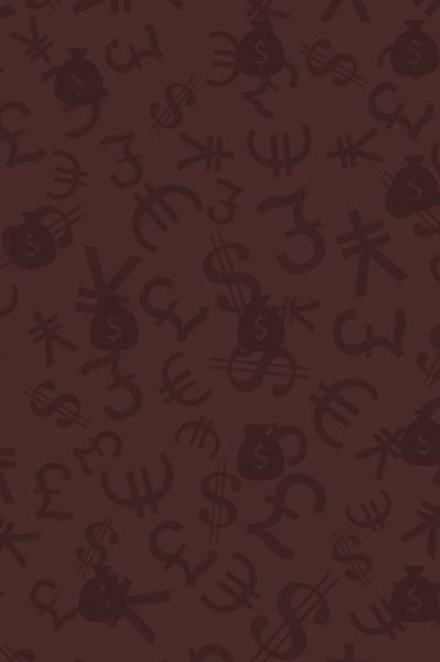 Cover for Design · Brown Symbols Monthly Budget Planner, Blank Lined, Write-in Notebook, With Upto Three Years Of Budgeting (Taschenbuch) (2020)