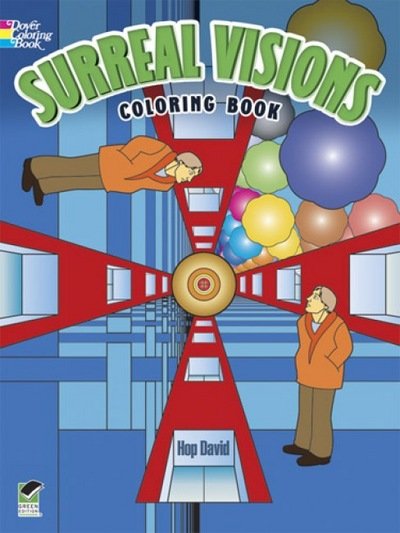 Cover for HOP David · Surreal Visions Coloring Book - Dover Coloring Books (Pocketbok) [Green edition] (2012)