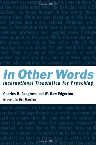 Cover for Charles H. Cosgrove · In Other Words: Incarnational Translation for Preaching (Paperback Book) (2007)