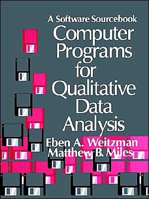 Cover for Eben Weitzman · Computer Programs for Qualitative Data Analysis: A Software Sourcebook (Paperback Book) (1995)