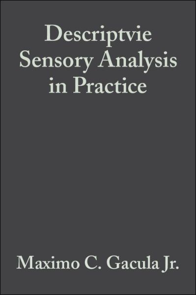 Cover for Maximo C. Gacula · Descriptive Sensory Analysis in Practice (Hardcover Book) (2004)