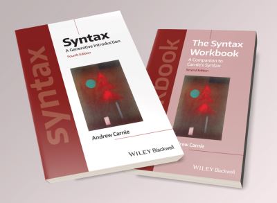 Cover for Carnie, Andrew (University of Arizona) · Syntax: A Generative Introduction 4e &amp; The Syntax Workbook 2e Set - Introducing Linguistics (Paperback Book) (2021)