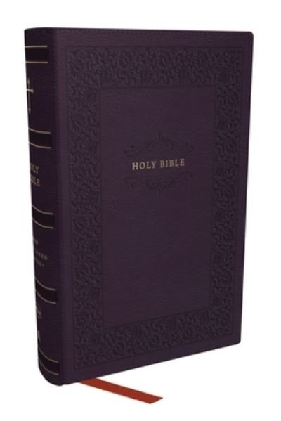 Cover for Thomas Nelson · NKJV Compact Paragraph-Style Bible w/ 43,000 Cross References, Purple Leathersoft, Red Letter, Comfort Print: Holy Bible, New King James Version: Holy Bible, New King James Version (Lederbuch) (2023)