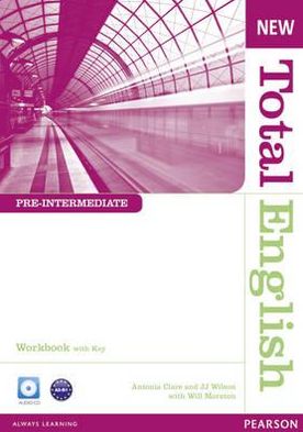 Cover for J. Wilson · New Total English Pre-Intermediate Workbook with Key and Audio CD Pack - Total English (Book) (2011)