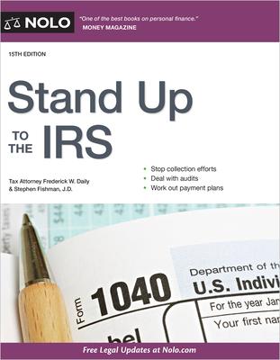 Cover for Frederick W Daily · Stand Up to the IRS (Paperback Book) (2024)