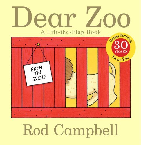 Dear Zoo: a Lift-the-flap Book - Rod Campbell - Kirjat - Little Simon - 9781416947370 - tiistai 8. toukokuuta 2007