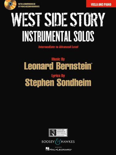 Cover for Leonard Bernstein · West Side Story: Instrumental Solos (Viola and Piano) (Book) [1 Pck Pap/ edition] (2013)