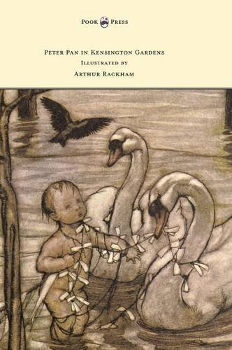 Cover for J. M. Barrie · Peter Pan in Kensington Gardens - Illustrated by Arthur Rackham (Innbunden bok) (2014)