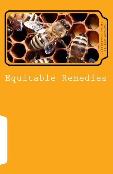 Cover for Dr Eric Allen Engle Ll M · Equitable Remedies: Subtitle (Paperback Book) (2015)