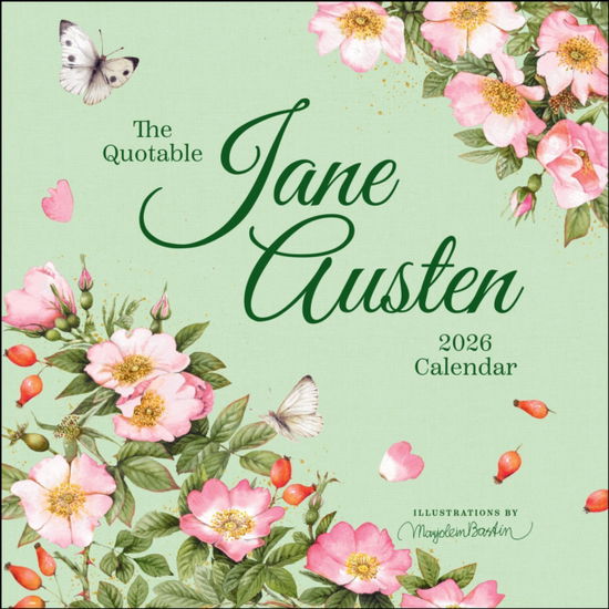 Cover for Jane Austen · The Quotable Jane Austen 2026 Wall Calendar (Kalender) (2025)