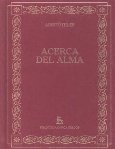 Cover for Aristoteles · Acerca del Alma (Pocketbok) (2016)